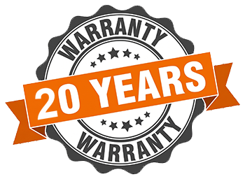 20-Year Workmanship Warranty