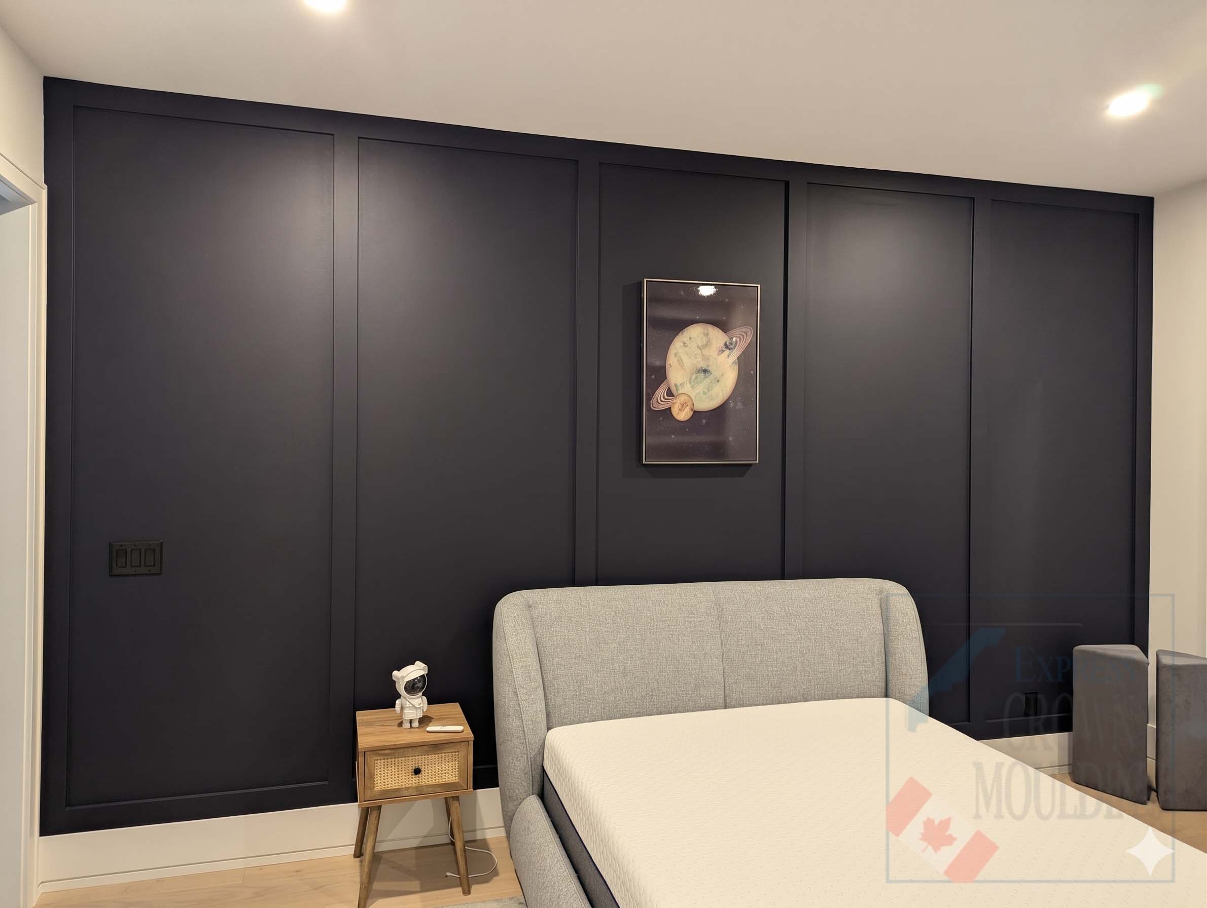 Board and batten feature wall Toronto