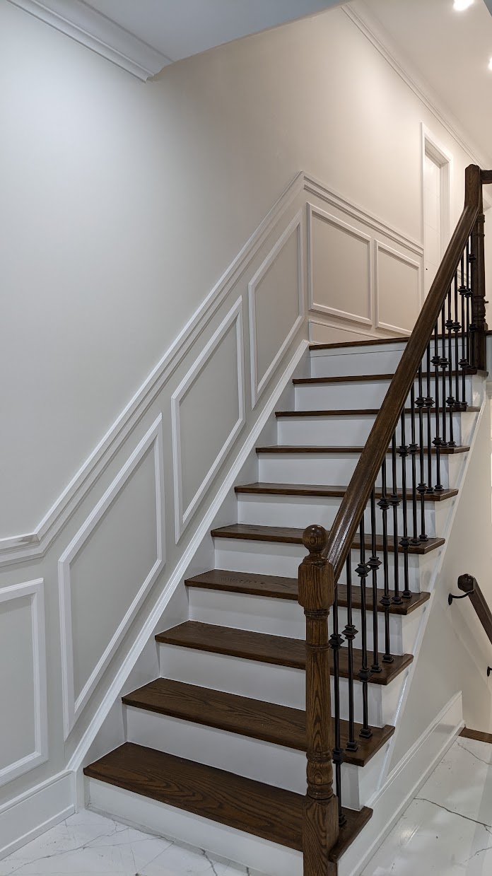 Six wainscoting styles for different rooms