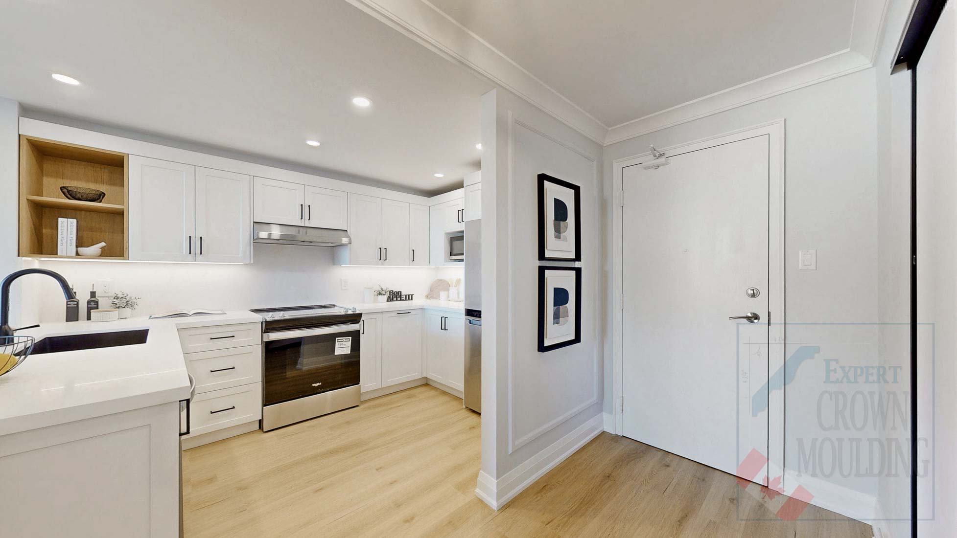 Toronto and GTA condo wainscoting and trim 11