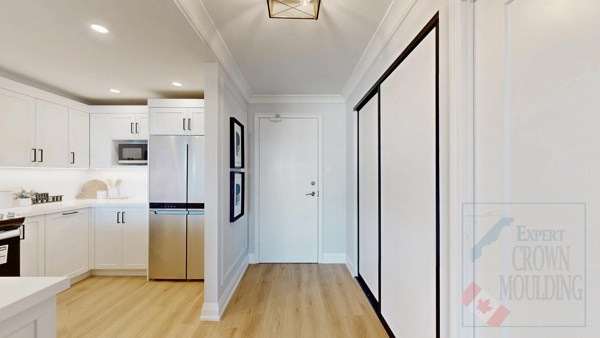 Toronto and GTA condo wainscoting and trim 12