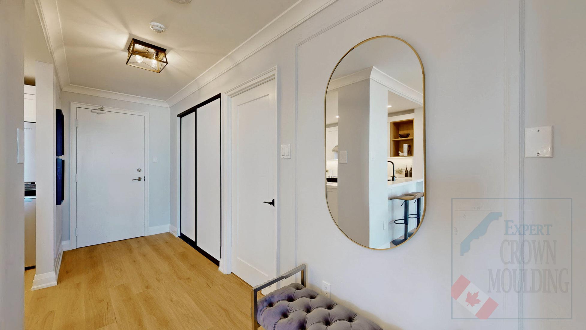 Toronto and GTA condo wainscoting and trim 13