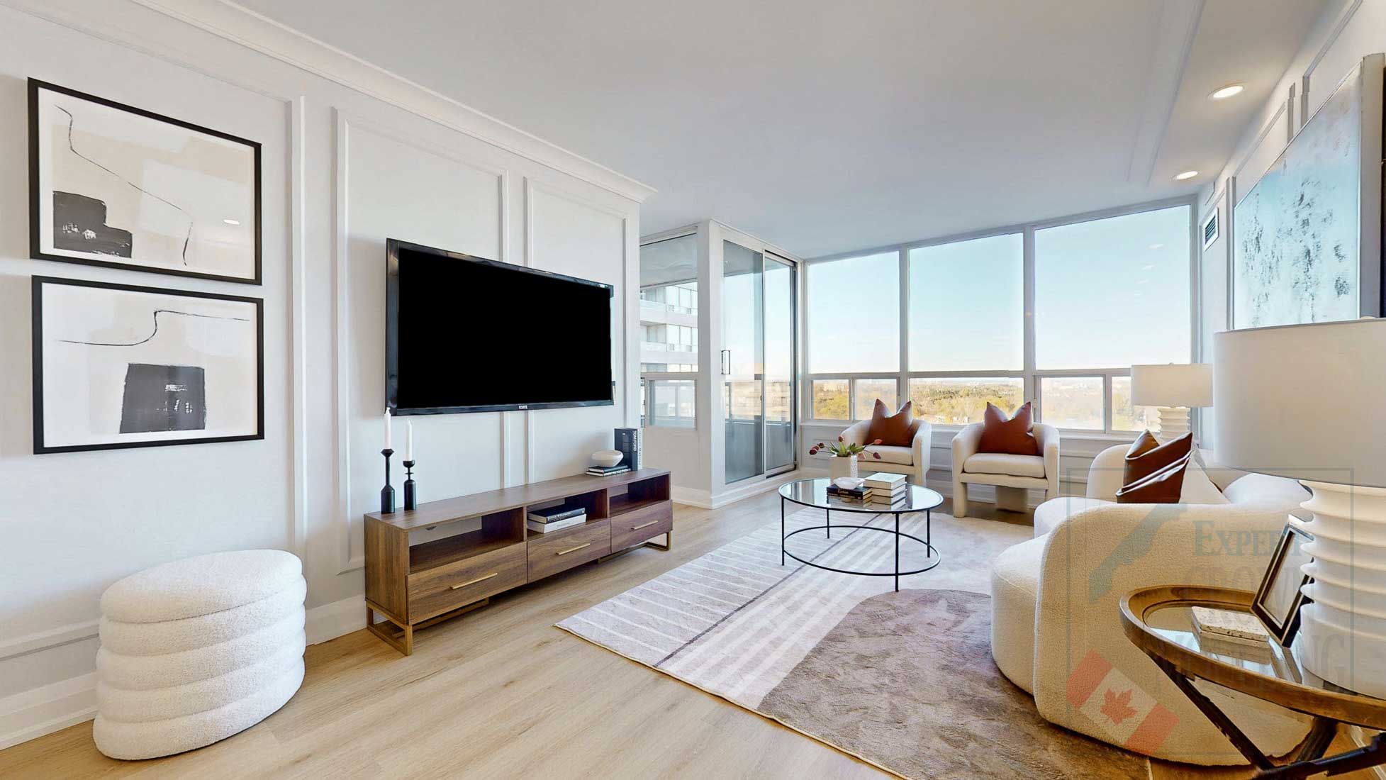 Toronto and GTA condo wainscoting and trim 15
