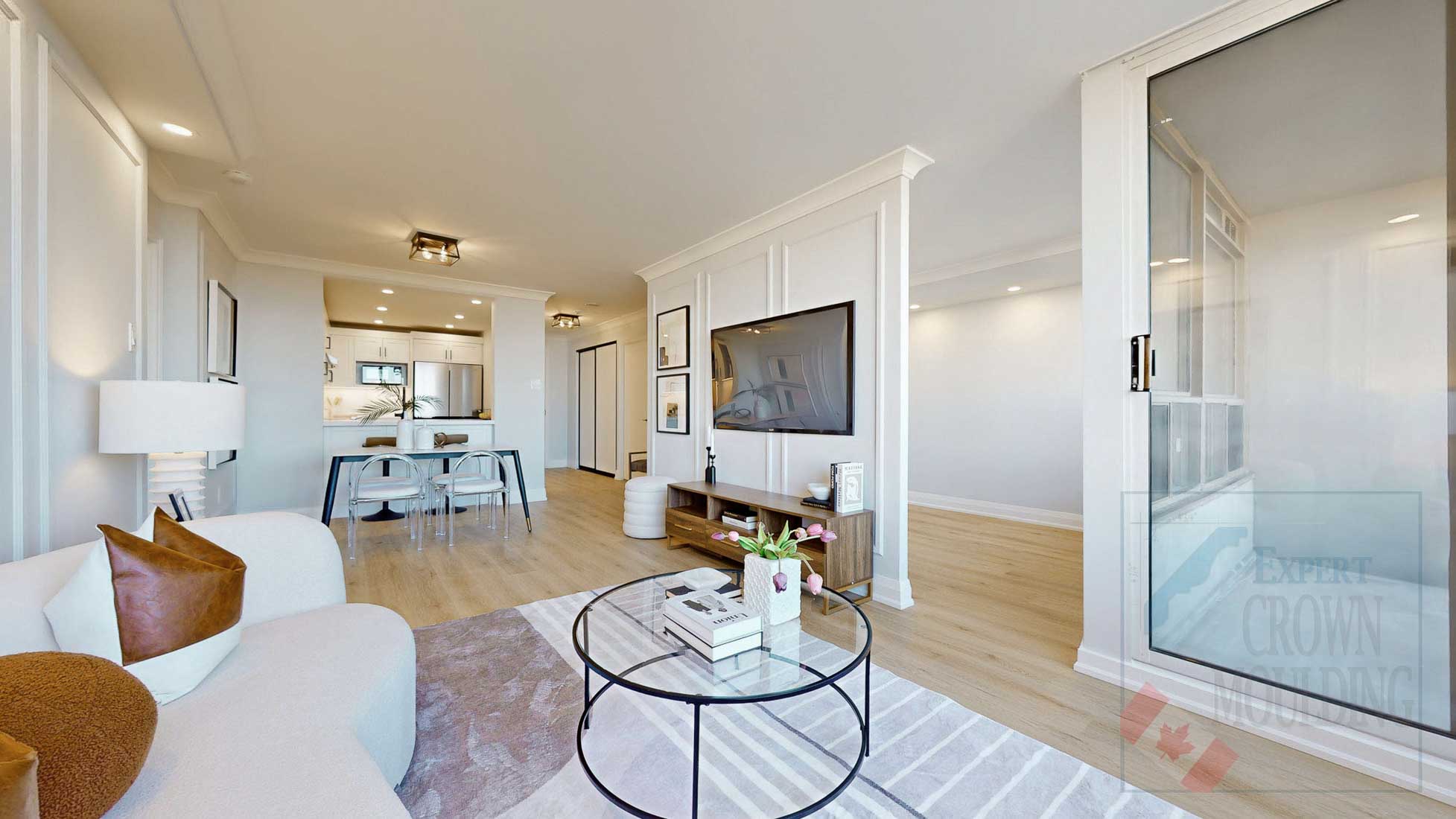 Toronto and GTA condo wainscoting and trim 19
