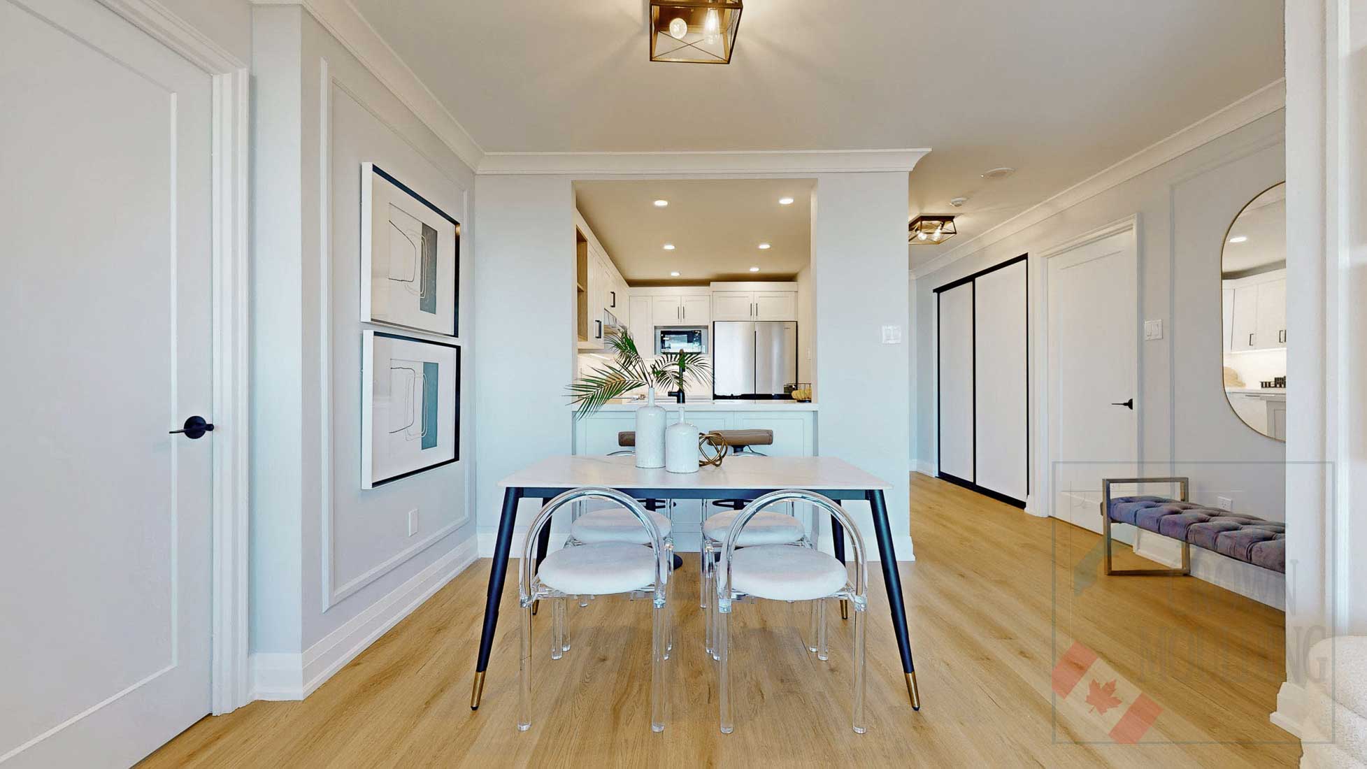 Toronto and GTA condo wainscoting and trim 21