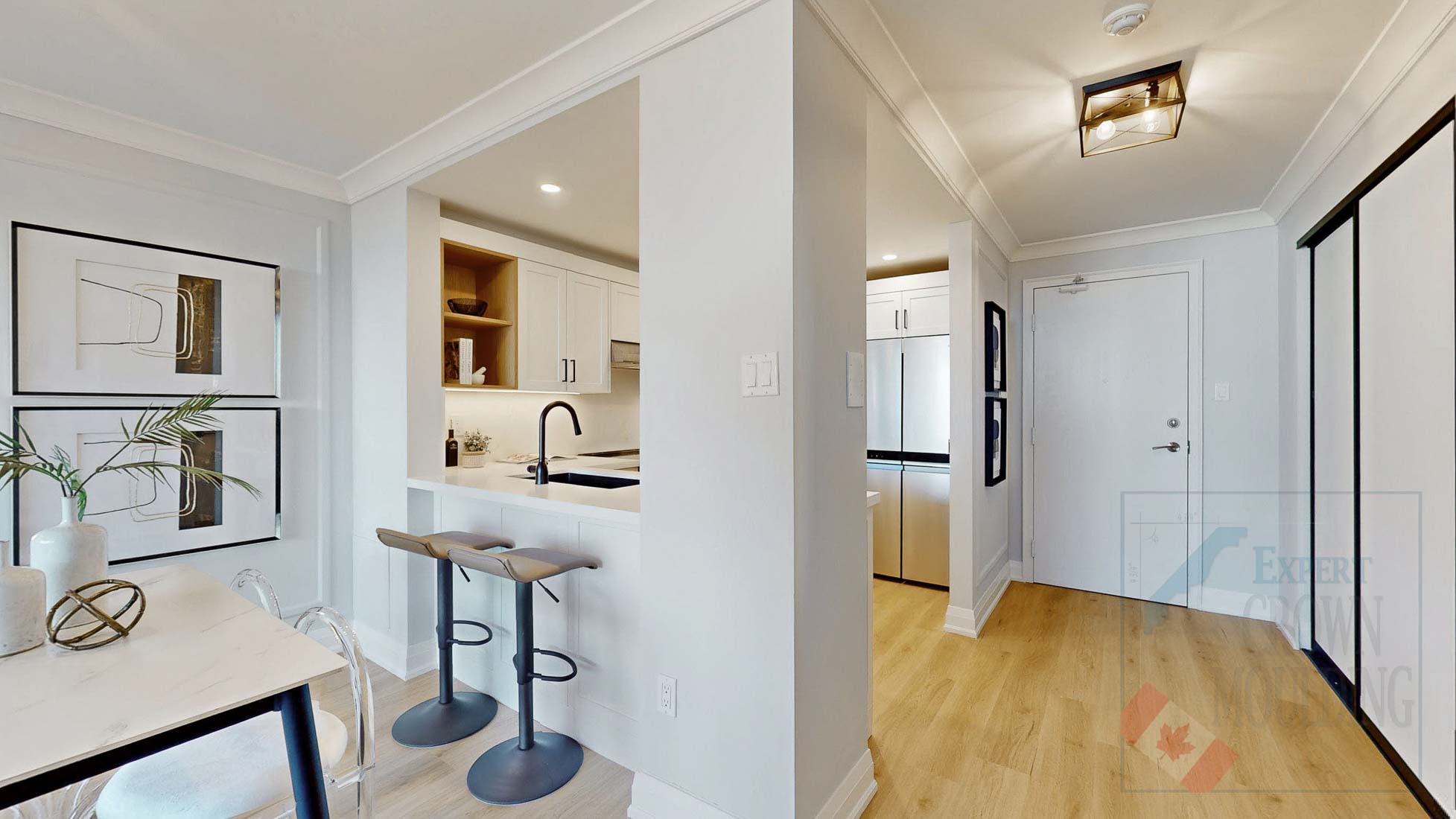 Toronto and GTA condo wainscoting and trim 24