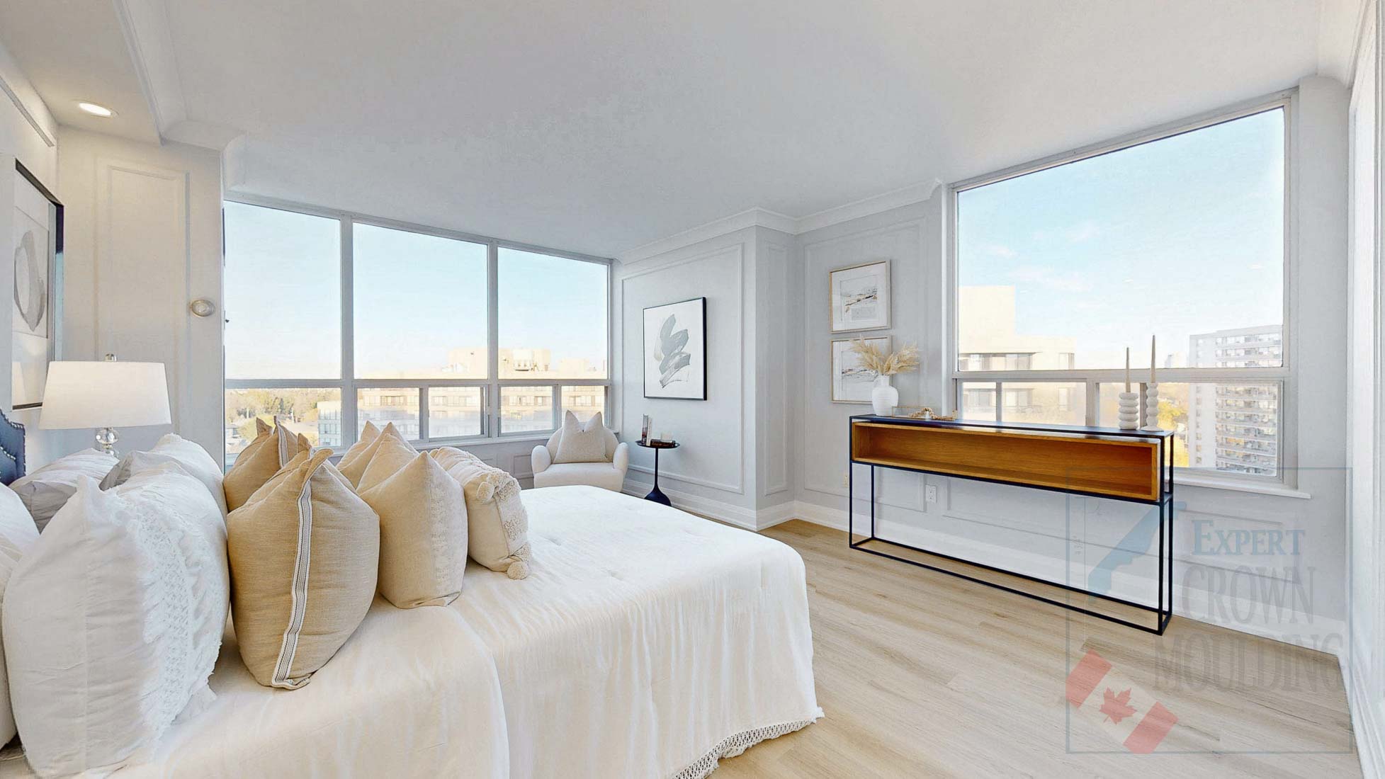 Toronto and GTA condo wainscoting and trim 7