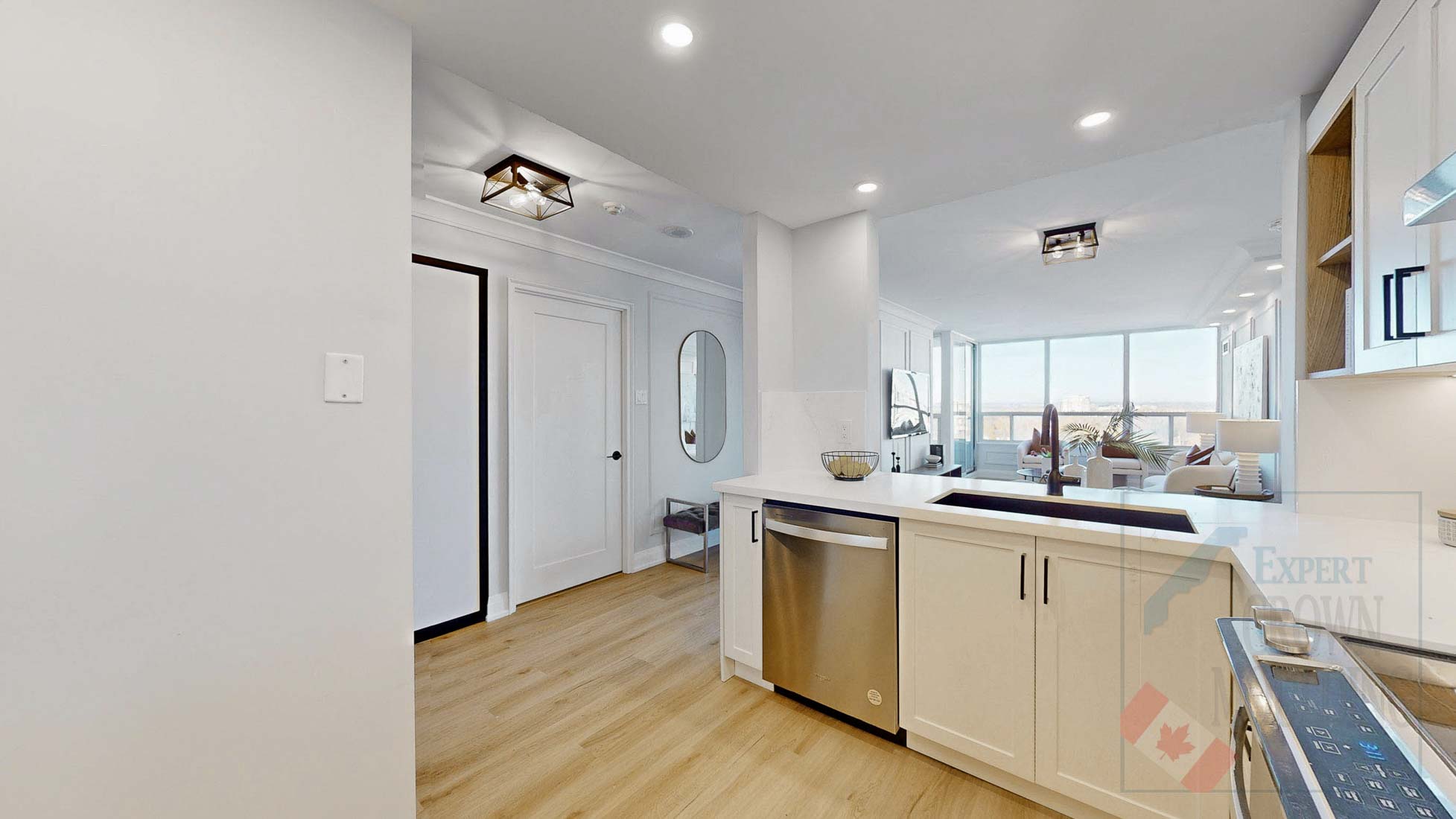 Toronto and GTA condo wainscoting and trim 25