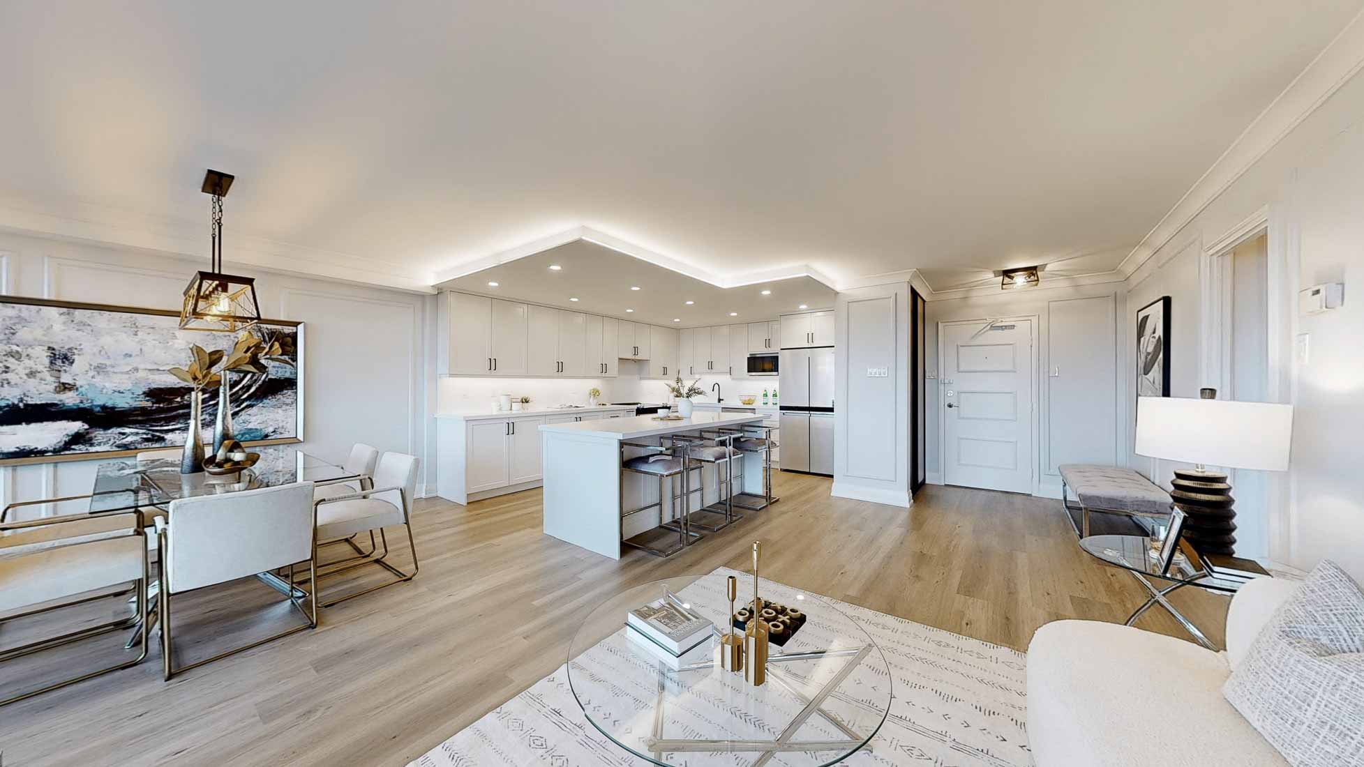 Yonge Street Toronto condo trim and moulding 4