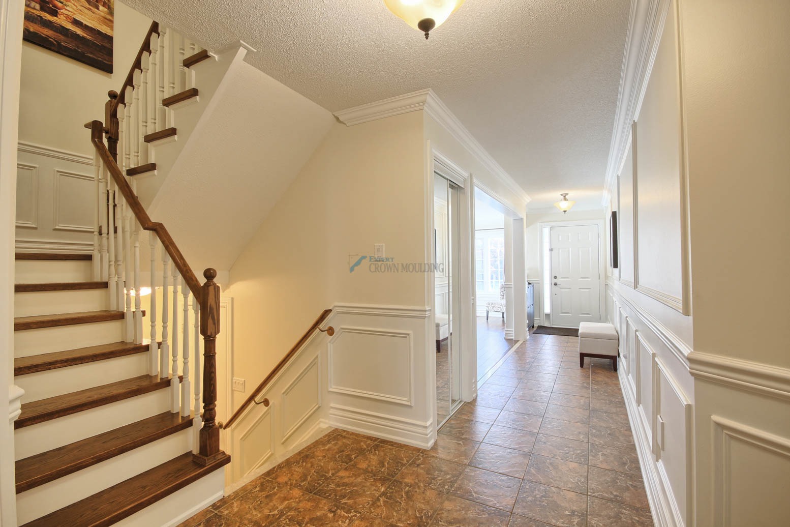 Crown and ceiling moulding project in Newmarket