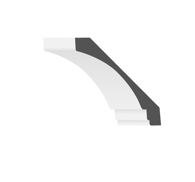 Manhattan 5&Prime; crown moulding