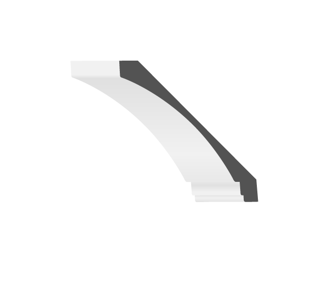 Manhattan 7&Prime; crown moulding