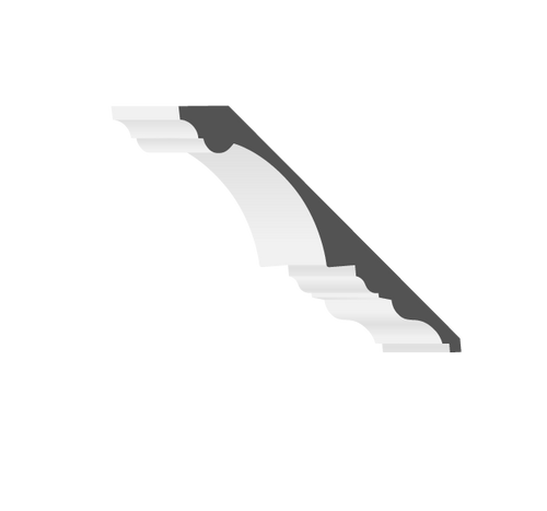 Roma 9&Prime; crown moulding