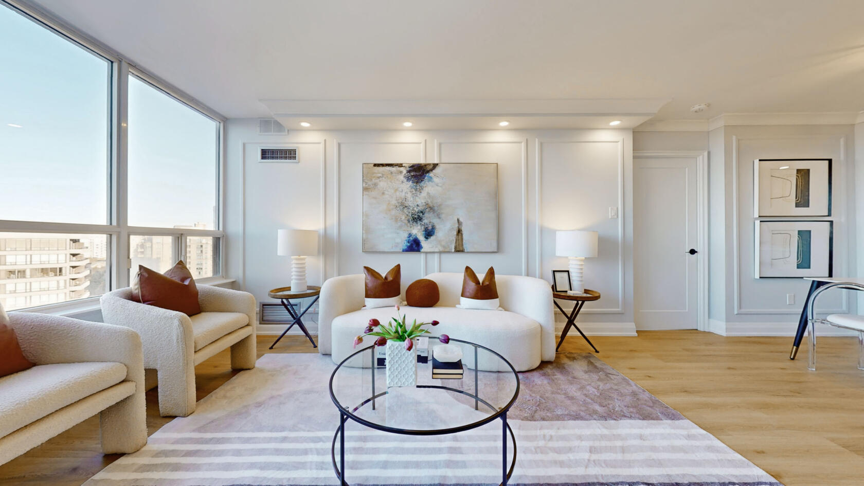Crown Moulding & Wainscoting Condominium apartments installation Toronto