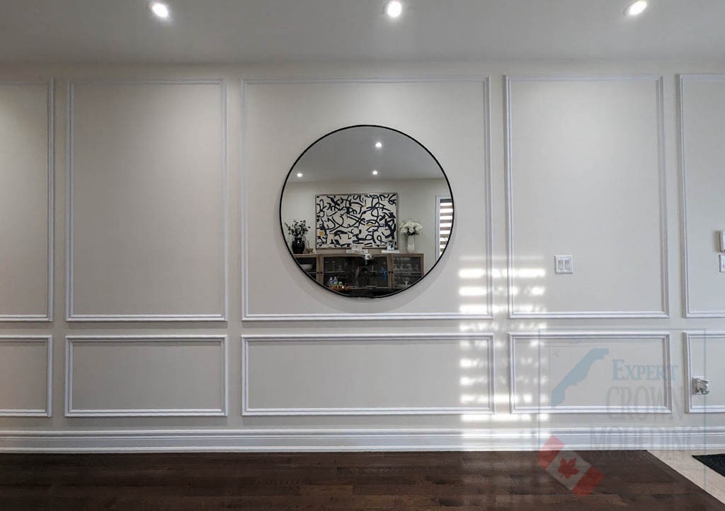 Picture Frame Wainscoting installation Toronto 