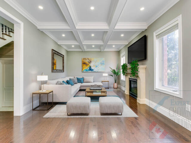 Waffle Ceiling & Wainscoting Milton