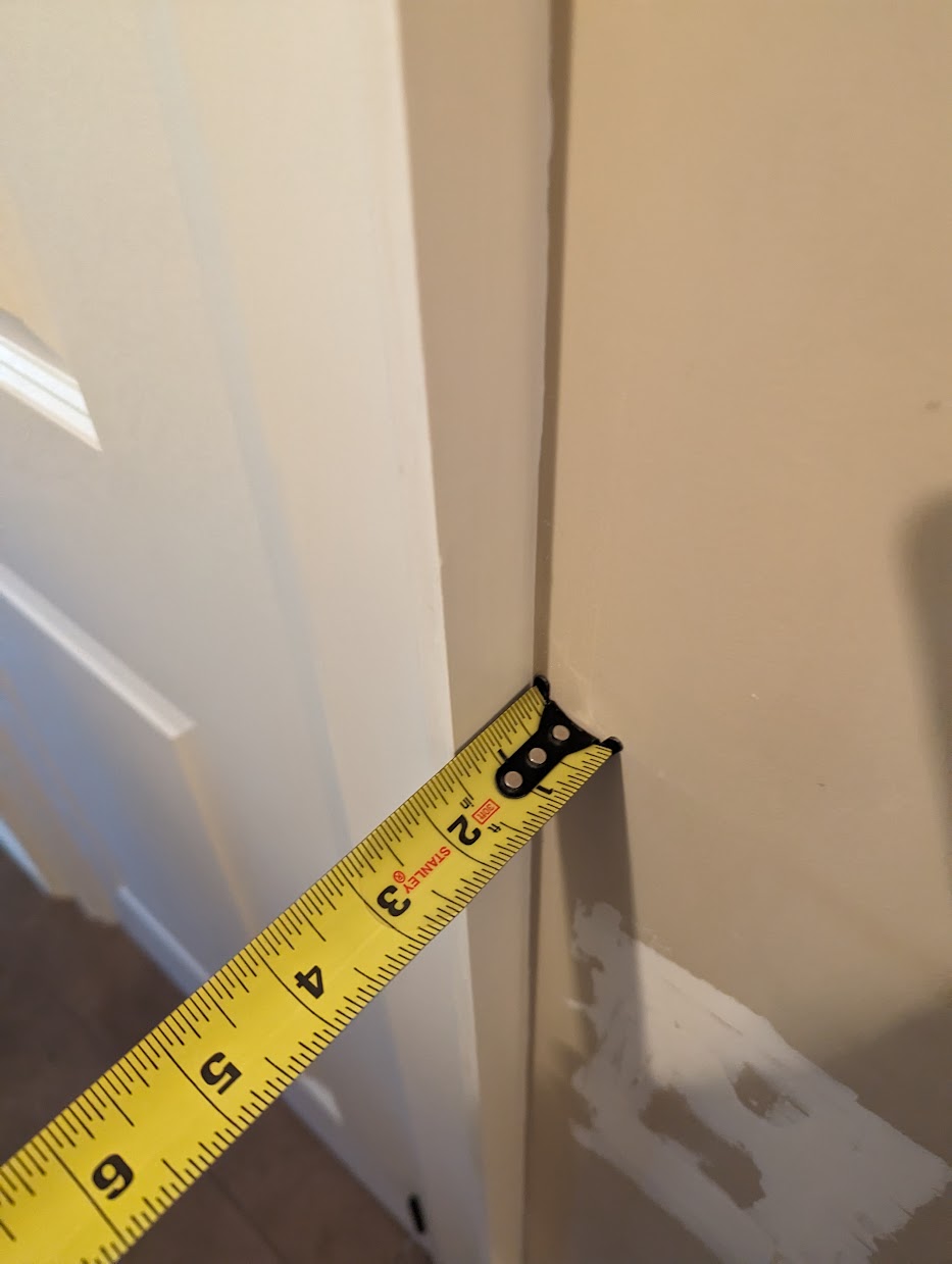 Measuring door opening and planning