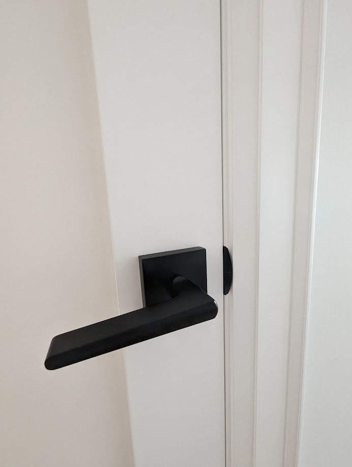 Door hardware installation